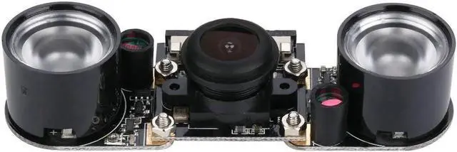 Alt view image 2 of 4 - Werleo Raspberry Pi 3 Model B Plus Camera Fisheye Wide Angle 5MP 1080p Night Vision Camera Module for Raspberry Pi 3 Model B+ and Model B