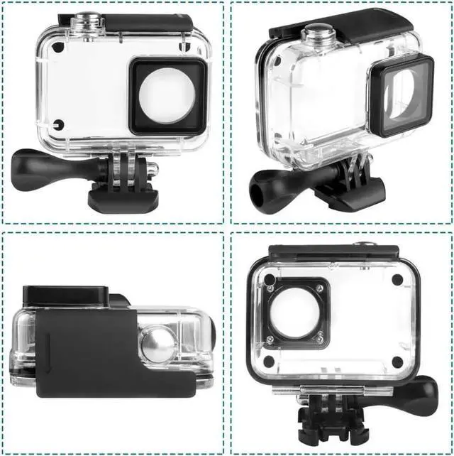 Alt view image 4 of 7 - 40mm Discovery 4K Diving Protective Case for Xiaomi 4K / Yi 4K+ / Yi Lite / YI 40m with Bracket