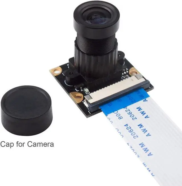 Alt view image 4 of 7 - Werleo for Raspberry PI Camera Module 5MP 1080p OV5647 Sensor HD Video Webcam Supports Night Vision for Raspberry Pi Model B B+ A+ RPi 3 2 1 with FFC Cable - Raspberry pi Camera