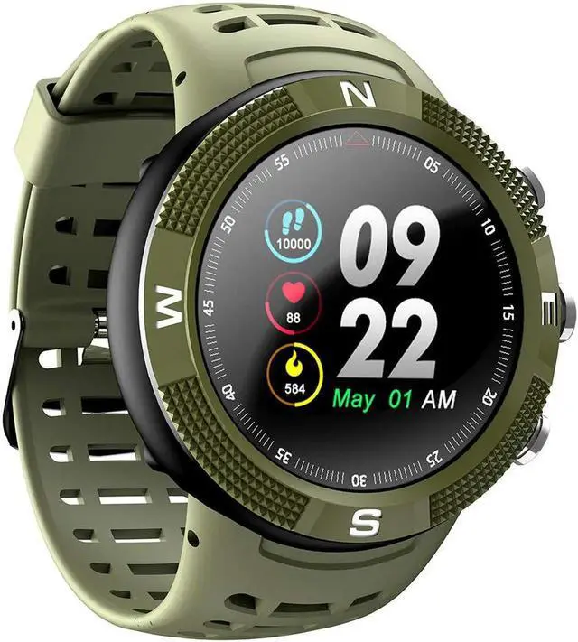 Main image of Fitness Tracker Bluetooth Watch Activity Tracker Smart Band with Heart Rate Monitor Waterproof Bracelet Pedometer Wristband for Android and iOS Green