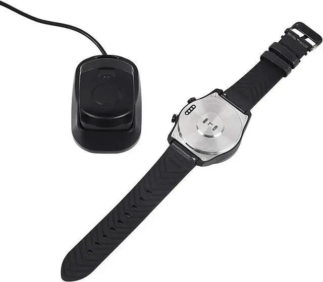 Alt view image 2 of 6 - for TicWatch Pro Charger Stand 3.3ft USB Charging Cable Replacement Magnetic Charging Dock for TicWatch Pro Smart Watch