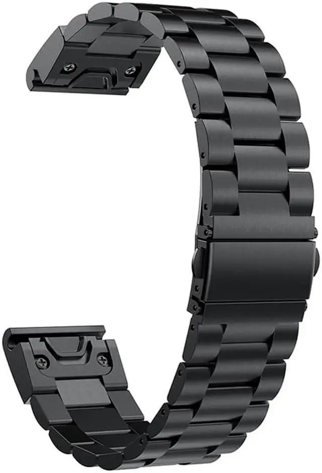 Alt view image 2 of 3 - Werleo Fenix 5S Band Quick Release Easy Fit 20mm Solid Stainless Steel Metal Bands Compatible for Garmin Fenix 5S / 5S Plus / D2 Delta S Smartwatch