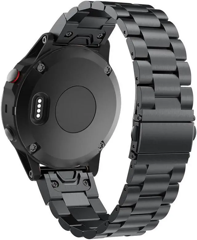 Alt view image 3 of 3 - Werleo Fenix 5S Band Quick Release Easy Fit 20mm Solid Stainless Steel Metal Bands Compatible for Garmin Fenix 5S / 5S Plus / D2 Delta S Smartwatch