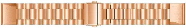 Alt view image 4 of 4 - Werleo Fenix 5S Band Quick Release Easy Fit 20mm Solid Stainless Steel Metal Bands Compatible for Garmin Fenix 5S / 5S Plus / D2 Delta S Smartwatch
