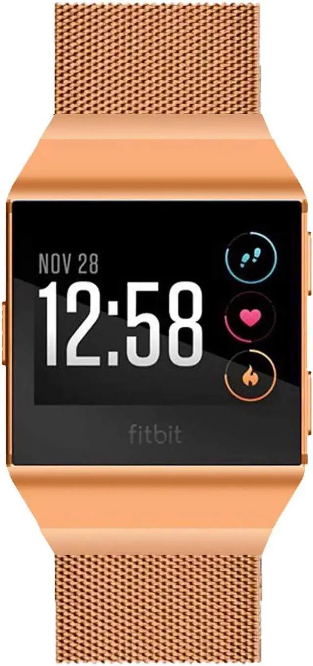Alt view image 2 of 6 - Werleo Compatible with Fitbit Ionic Bands Metal Stainless Steel Small & Large Strap Comfortable Adjustable Closure Wrist Sport Band Replacement for Fitbit Ionic Smart Watch