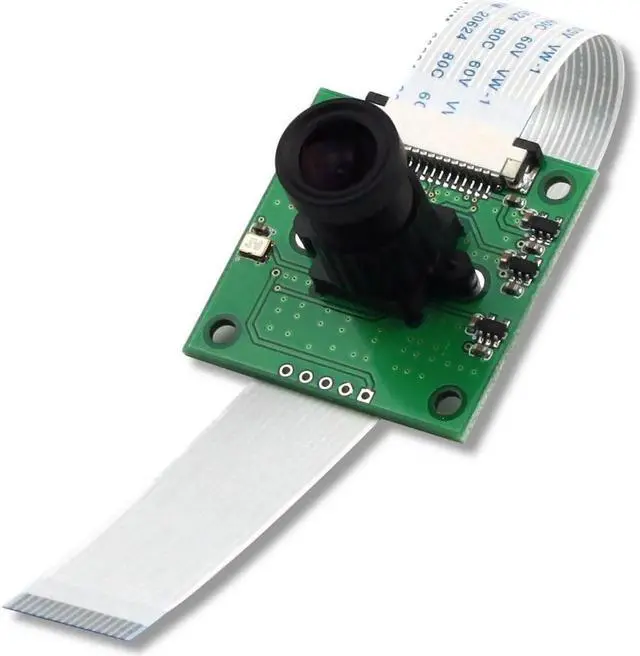 Main image of Werleo M12 Mount Camera for Raspberry Pi Interchangeable M12x0.5 Lens, OV5647 5MP 1080P Video Camera Module for Raspberry Pi Model A or B B+ model 2 Raspberry Pi 3 3b+