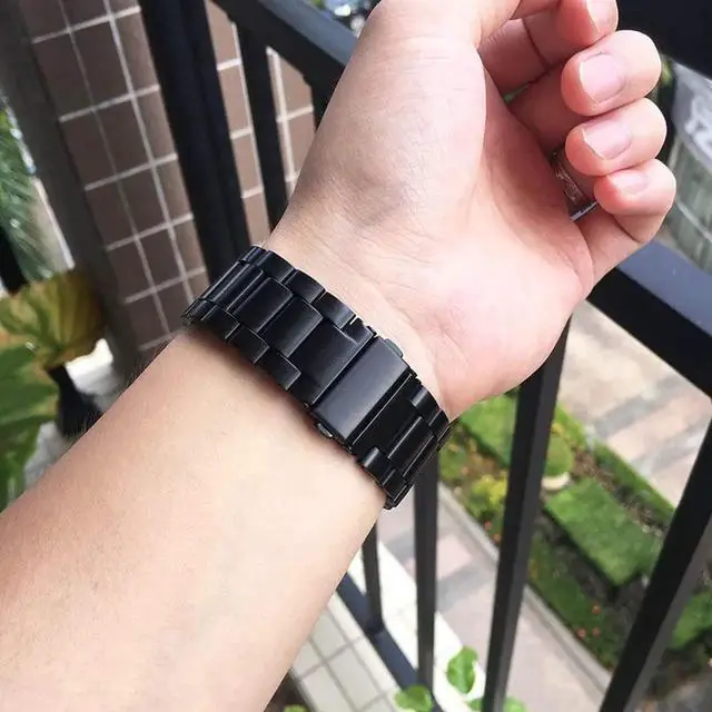 Alt view image 7 of 7 - Fenix 5X / Fenix 5X Plus Bands 26mm Quick Release Easy Fit Stainless Steel Metal Bands Replacement Strap Bracelet for Garmin Fenix 5X / 5X Plus / Fenix 3 / 3 HR / Quatix 3 / D2 / Tactix