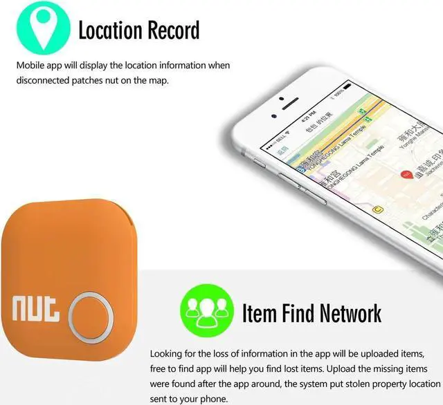 Alt view image 2 of 7 - Smart Tag Nut 2 Bluetooth Anti-lost Tracker, Key Finder Tracking Wallet Key Bag Pet Dog Tracer Locator Alarm Patch GPS Locator for iOS/ iPhone/ iPod/ iPad/ Android