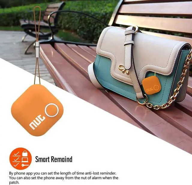 Alt view image 7 of 7 - Smart Tag Nut 2 Bluetooth Anti-lost Tracker, Key Finder Tracking Wallet Key Bag Pet Dog Tracer Locator Alarm Patch GPS Locator for iOS/ iPhone/ iPod/ iPad/ Android