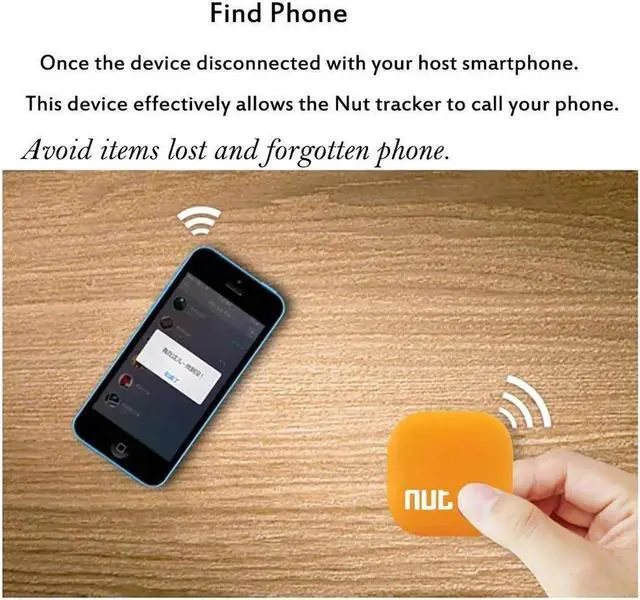 Alt view image 3 of 7 - Smart Tag Nut 2 Bluetooth Anti-lost Tracker, Key Finder Tracking Wallet Key Bag Pet Dog Tracer Locator Alarm Patch GPS Locator for iOS/ iPhone/ iPod/ iPad/ Android