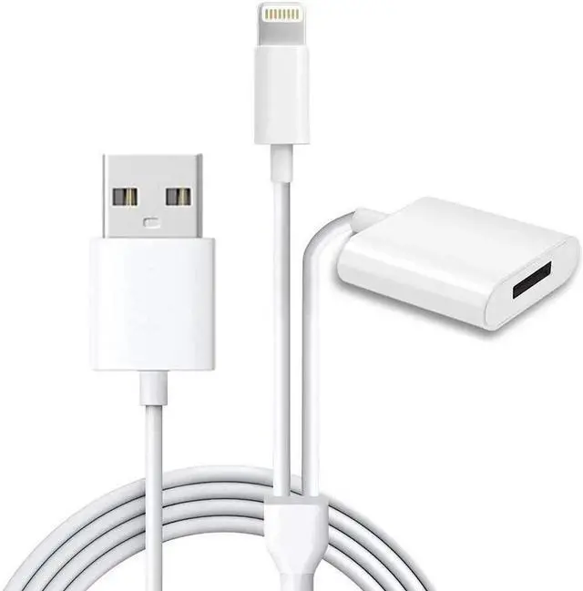 Main image of iPad Pencil Charger Cable for Apple Pencil 6 inch 2-in-1 USB Apple Pen Charging Cable Multi Function Charger Data Cable Lightning Charging Adapter for iPad Pro iPhone