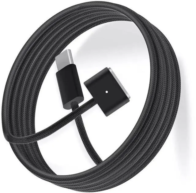 Main image of 140W USB C to Magnetic 3 Safe Charging Cable (2 M/6.6 ft) for M4 MacBook Air Pro Charger, Magnetic Charger Cord for MacBook Pro (16"/14"2024/2023/2021), Air (15"/13"M4 2025, M3 2024, M2 2023, M2 2022)