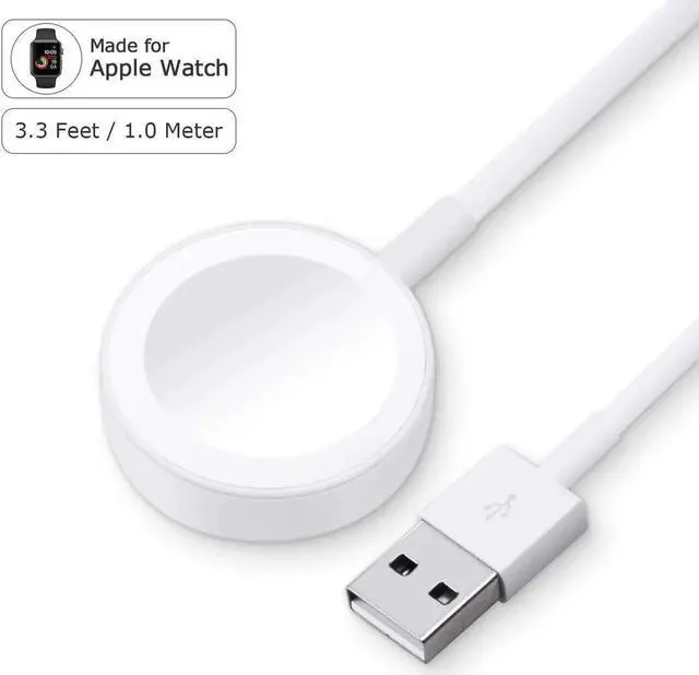 Main image of Apple Watch Charger iWatch Charger Charging Cable Magnetic Wireless Portable Charger Pad 3.3 ft Charging Cable Cord for Apple Watch Series 3 2 1 All 38mm 42mm iWatch