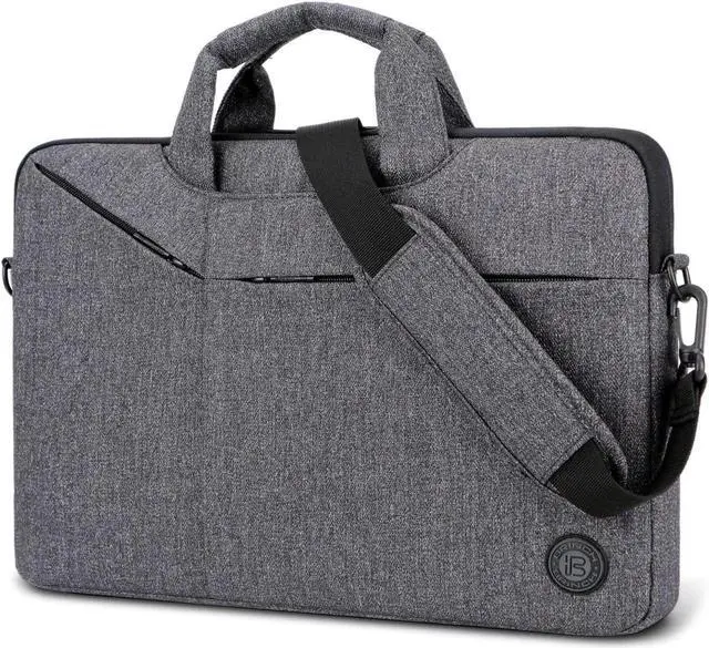 Main image of Laptop Bag 15.6 Inch Water Resistant Briefcase Shoulder Messenger Bag Water Repellent Laptop Bag Satchel Tablet Bussiness Carrying Handbag Laptop Sleeve for Macbook Computer Notebook Women and Men