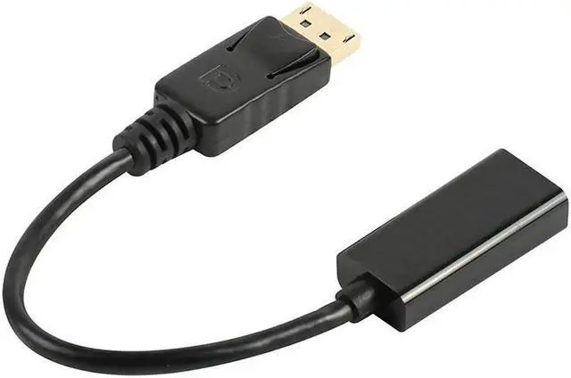 Alt view image 4 of 5 - 2 Packs Display Port to HDMI Converter Werleo Displayport to HDMI Adapter Cable Male to Female for DisplayPort Enabled Desktops and Laptops to Connect to HDMI Displays adapter For for Lenovo Dell HP
