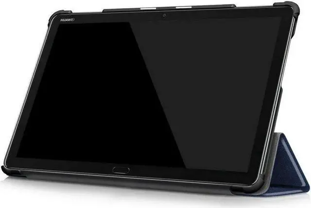 Alt view image 2 of 7 - Case for Huawei MediaPad M5 Lite 10 BAH2-W19 / L09 / W09 Ultra Slim PU Leather Smart Stand Cover for Media Pad M5 Lite 10.1 inch Case