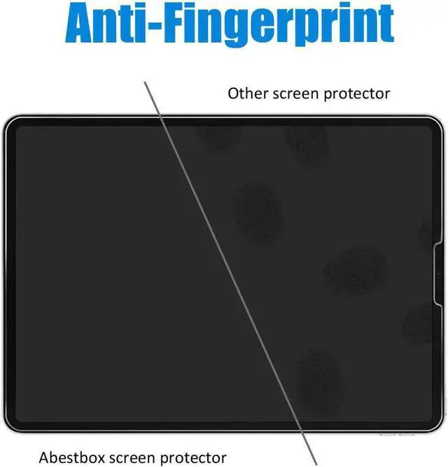 Alt view image 5 of 7 - iPad Pro 11 inch Screen Protector Werleo Face ID & Apple Pencil Compatible Tempered Glass Film Screen Protector for Apple iPad Pro 11" 2018