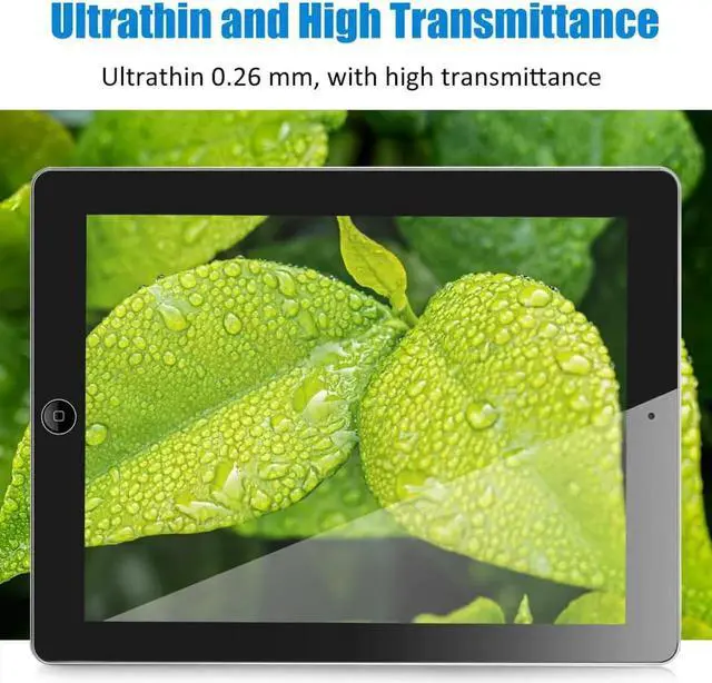 Alt view image 6 of 7 - iPad 2 3 4 Glass Screen Protector Film Werleo 9H HD Premium Tempered Glass Screen Protector for Apple iPad 2 / iPad 3 / iPad 4