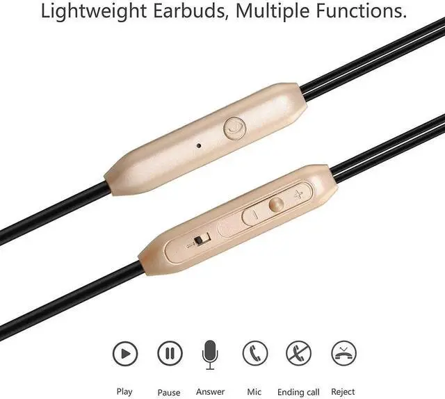 Alt view image 4 of 7 - in-Ear Earbuds Headphones Werleo Magnetic Wired Earphones Stereo Bass Noise Cancelling Ear Buds Headsets with Microphone and Volume Control for All 3.5mm Jack Phones