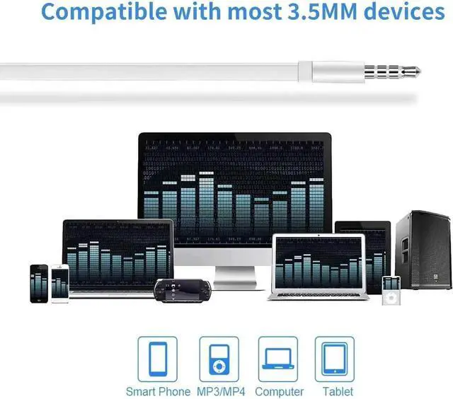 Alt view image 5 of 7 - 2 Pack Headphones Wired, Half in-Ear Wired Earbuds, Bass Stereo, Built-in Call Control Button Earphones, Compatible with MP4, MP3, iPhone 6, 6S, iPod, iPad, Android and All 3.5mm Plug Audio Devices