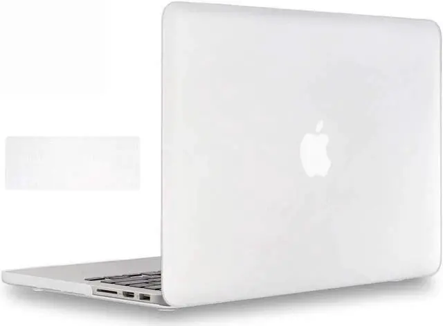 Main image of Macbook Pro 13 inch Retina Case Rubberized Hard Case for MacBook Pro 13.3" with Retina Display A1502 A1425 Shell Cover with Keyboard Skin Clear