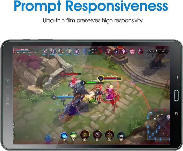 Alt view image 2 of 7 - [2-Pack] Screen Protector for Samsung Galaxy Tab A 9.7 inch 2015 SM-T550 SM-T555 SM-P550 SM-P555 Tempered Glass Screen Protector Film, S Pen Compatible, Scratch Resistant