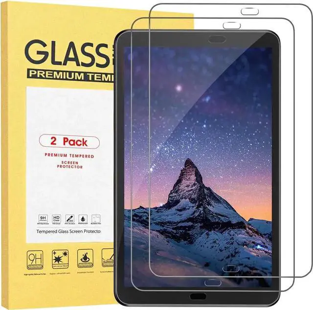Main image of [2-Pack] Screen Protector for Samsung Galaxy Tab A 9.7 inch 2015 SM-T550 SM-T555 SM-P550 SM-P555 Tempered Glass Screen Protector Film, S Pen Compatible, Scratch Resistant