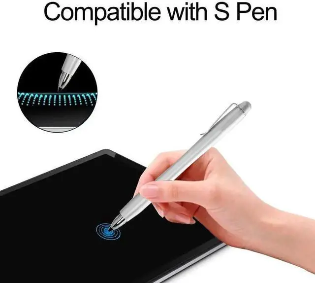 Alt view image 6 of 7 - [2-Pack] Screen Protector for Samsung Galaxy Tab S4 10.5 inch 2018, SM-T830/SM-T835/SM-T837 Tempered Glass Screen Protector Film, S-Pen Compatible,Scratch Resistant