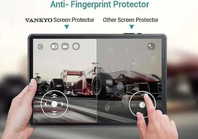 Alt view image 5 of 7 - [2-Pack] Screen Protector for Samsung Galaxy Tab A 10.1 inch 2016 SM-T580 SM-T585 SM-T587 Tempered Glass Screen Protector Film, S Pen Compatible, Scratch Resistant