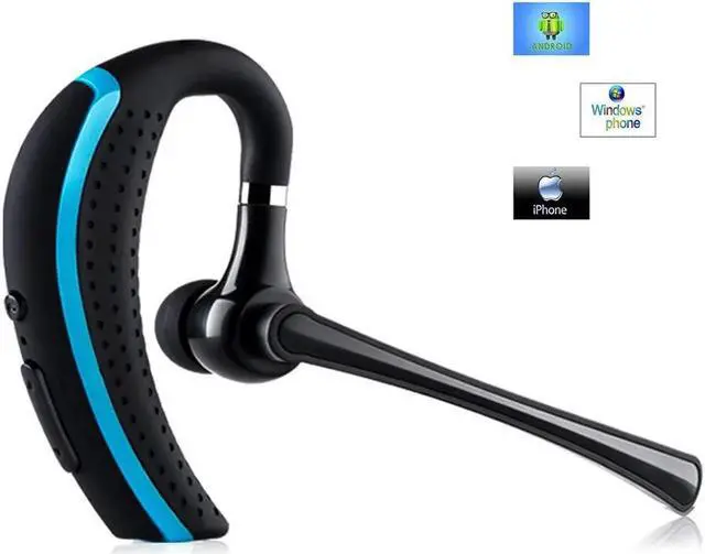 Main image of Bluetooth Headset, Wireless Earpiece Hands Free Business Earphones In-ear Earbuds with Noise Canceling Mic for Business/Office/Driving, Work for iPhone/Samsung/Android Cell Phones