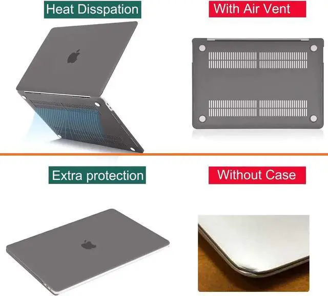 Alt view image 5 of 7 - MacBook Pro 16 inch Case 2019 Release A2141 with Keyboard Cover Skin for New 16 inch MacBook Pro Case with Touch Bar Soft Touch Plastic Hard Shell