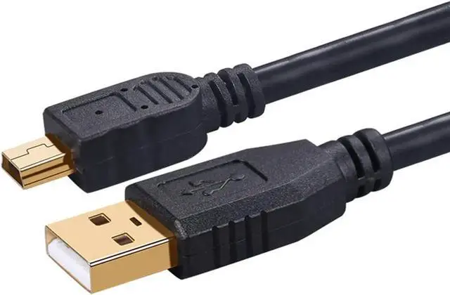 Main image of Mini USB Cable 65Ft/50Ft, Mini USB Cable USB 2.0 Type A to Mini B Cable Male Cord for GoPro Hero 3+, Hero HD, Cell Phones, MP3 Players, Dash Cam, Digital Cameras, Sat Navigation, GPS Receiver, PDAs