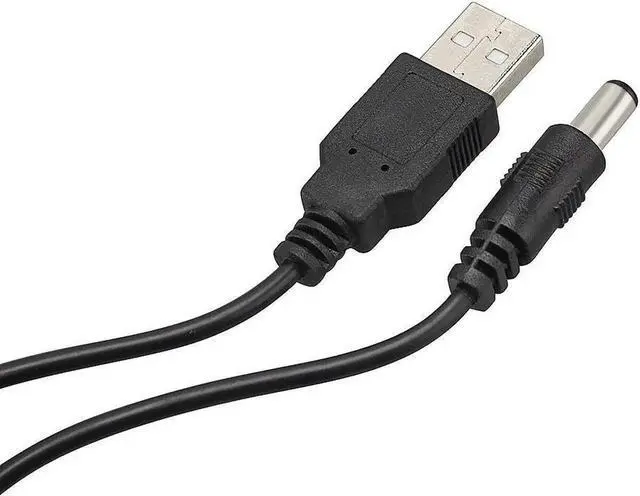 Alt view image 6 of 6 - 3-Pack 3ft USB 2.0 A Type Male to DC 5.5x2.1mm DC 5V Power Plug Connector Cable usb to 5v power cable usb to dc power cable