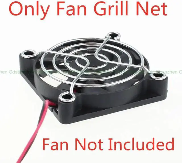 Alt view image 2 of 2 - Weastlinks 2PCS DC 5V 12V 24V USB Fan 6cm 60mm 6015 60x60x15mm Ultrathin Brushless Axial Cooling Fan 6015 Fan 2510 3Pin XH2.54 2Pin USB Fan Grill Net