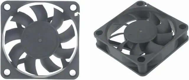 Alt view image 5 of 5 - 2PCS DC 5V 12V 24V USB Fan 6cm 60mm 6015 60x60x15mm Ultrathin Brushless Axial Cooling Fan 6015 Fan 2510 3Pin XH2.54 2Pin USB Fan Grill Net