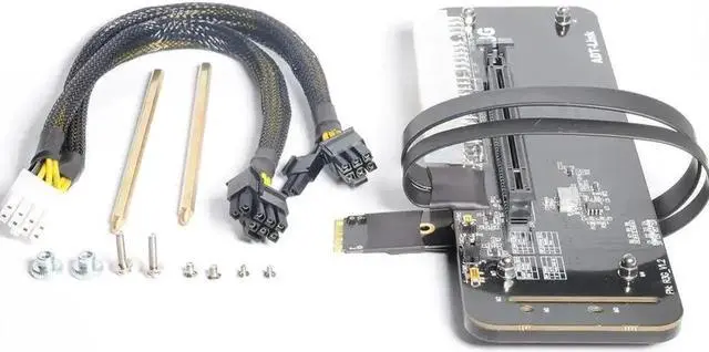 Alt view image 5 of 7 - M.2 NVMe to PCIe x16 connector PCIe x16 to M.2 NVMe eGPU Adapter R43SG 4.0 eGPU for NUC / ITX /Notebook PC