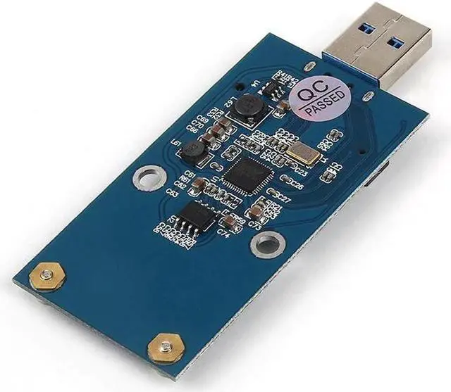 Alt view image 5 of 7 - MSATA to USB 5Gbps USB 3.0 to mSATA SSD Enclosure USB3.0 to mSATA Case Hard Disk Adapter M2 SSD External HDD Mobile Box HDD Case