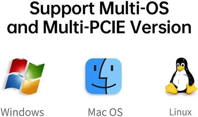 Alt view image 4 of 7 - PCIE 4.0 NVME Adapter PCI Express x16 to 4 Port M.2 M-Key NVME SSD Expansion Card Riser Full Speed