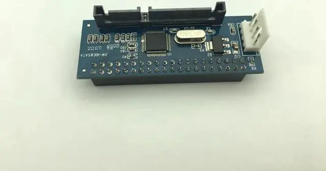 Alt view image 5 of 7 - 40-Pin 3.5" IDE Female to SATA 7+15Pin 22-Pin Male 20330 Chipset Adapter Converter Hard Disk Drive Connector PATA TO SATA Card