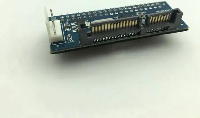 Alt view image 3 of 7 - 40-Pin 3.5" IDE Female to SATA 7+15Pin 22-Pin Male 20330 Chipset Adapter Converter Hard Disk Drive Connector PATA TO SATA Card
