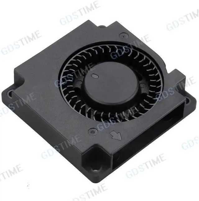 Alt view image 2 of 4 - 2PCS 4510 DC Blower Fan 5V 12V 24V 45x45x10mm Miniature Ultra-Thin Brushless Blower Fan Turbofan 45MM Cooler Cooling Fan Blower Fan