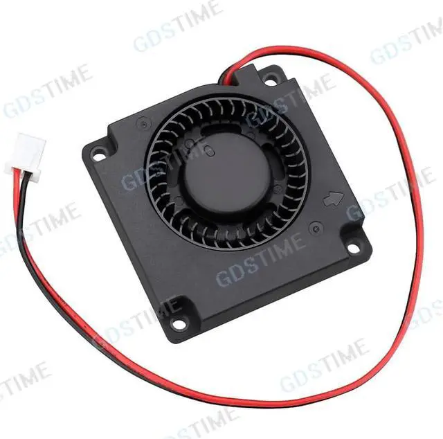 Alt view image 4 of 4 - 2PCS 4510 DC Blower Fan 5V 12V 24V 45x45x10mm Miniature Ultra-Thin Brushless Blower Fan Turbofan 45MM Cooler Cooling Fan Blower Fan