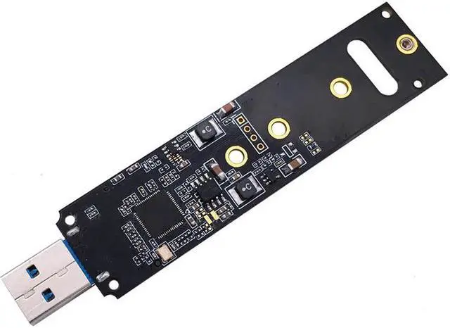 Alt view image 4 of 7 - M.2 NVME SSD to USB 3.1 Adapter PCI-E to USB-A 3.0 Internal Converter Card 10Gbps USB3.1 Gen 2