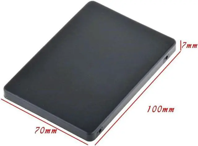 Alt view image 5 of 5 - M2 SATA SSD External Case 2.5inch NGFF SATA-base SSD Converter Adapter Case B+M Key Socket 2 M.2 SATA Adapter Card For E431 E531 White