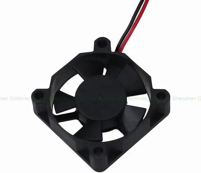 Alt view image 3 of 5 - 2PCS DC 5V 12V Fan 3.5cm 35mm 3510 30x30x10mm Ultrathin Brushless Axial Cooling Fan 3510 Fan