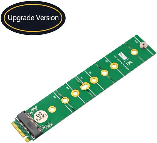 Alt view image 4 of 7 - M.2 NGFF B Key SSD Adapter Converter Riser Board Key-B to Key-B Convert Card Expansion Slot for 2230 2242 2260 2280 M.2 SATA SSD