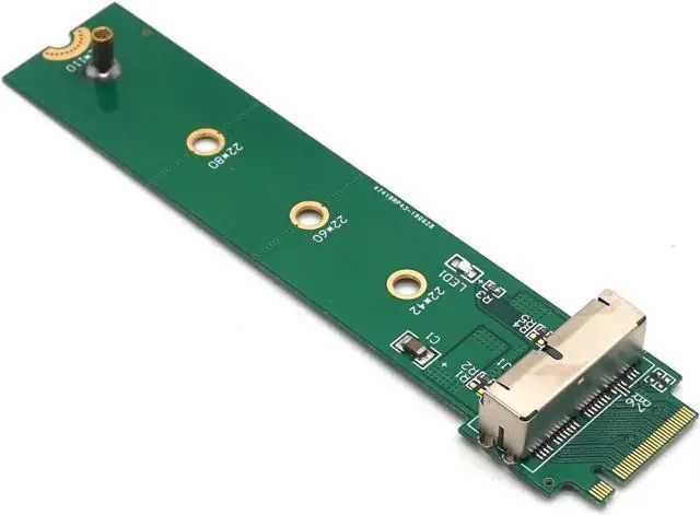 Alt view image 2 of 7 - Adapter Hard Disk Adapter SSD M2 To M.2 NGFF PCIE X4 Adapter For Apple MacBook Air Mac Pro 2013 2014 2015 A1465 A1466 M2 SSD