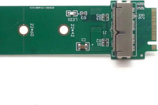 Alt view image 4 of 7 - Adapter Hard Disk Adapter SSD M2 To M.2 NGFF PCIE X4 Adapter For Apple MacBook Air Mac Pro 2013 2014 2015 A1465 A1466 M2 SSD
