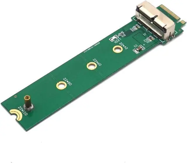 Alt view image 7 of 7 - Adapter Hard Disk Adapter SSD M2 To M.2 NGFF PCIE X4 Adapter For Apple MacBook Air Mac Pro 2013 2014 2015 A1465 A1466 M2 SSD