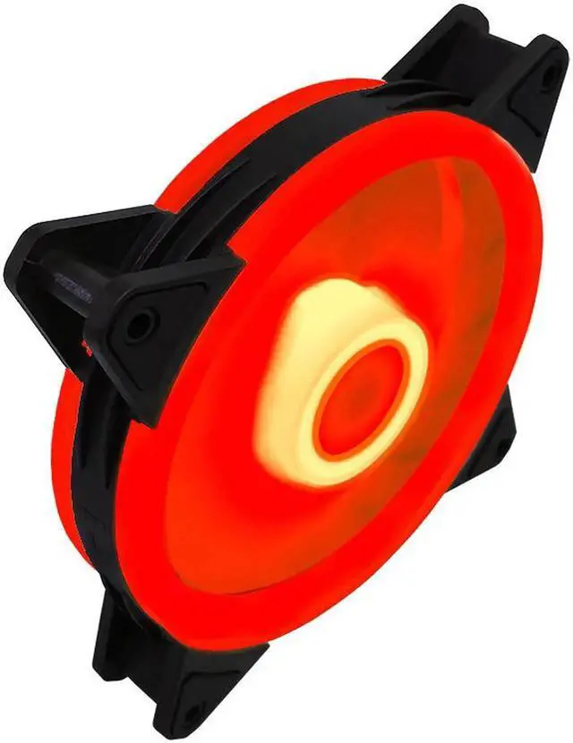 Main image of 12cm LED Case Fan 120mm Fans Silent Sleeve Bearing 4pin Desktop PC Fan Computer Cooling Cooler CPU Coolers Radiators